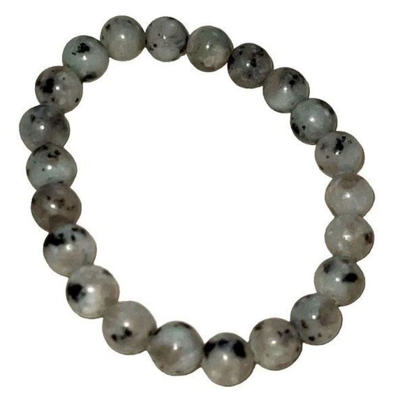 Kiwi jasper stretch bracelet crystal healing reiki NEW 7 - Picture 1 of 7